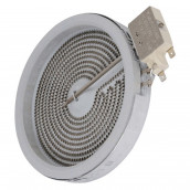 Piastra radiante focolare d.145 1200 W originale