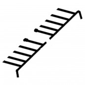 Supporto piatto cestello superiore