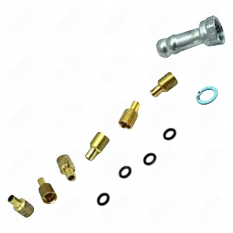 SET INIETTORI GAS BUTANO/PROPANO FORNI, FORNELLI ELETTRICI E A GAS - 71X8007