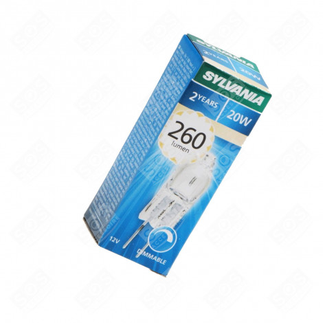 LAMPADINA ALOGENA 12V / 20W CAPPA ASPIRANTE - 133.0257.212, 12EC016