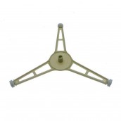 Supporto piatto rotante con ruote originale