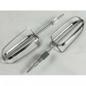 Set di 2 fruste in acciaio inox