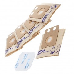Lotto di 5 sacchetti carta + 1 pre filtro