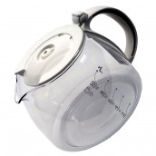 Caraffa + coperchio bianco