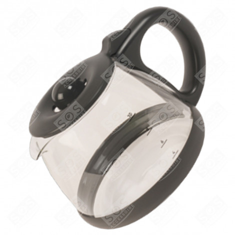 CARAFFA NERA CON COPERCHIO MACCHINA DA CAFFÃ, CAFFETTIERA - SS-201527