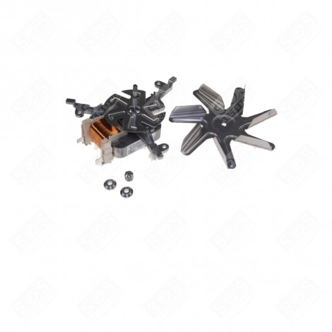 VENTILATORE DEL MOTORE ORIGINALE FORNI, FORNELLI ELETTRICI E A GAS - 00491685, 491685