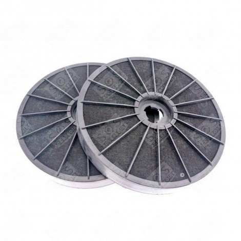 SET 2 FILTRI CARBONE DKF7 COMPATIBILI CAPPA ASPIRANTE - 4965503