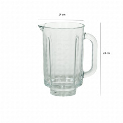 Ciotola di vetro termoresistente semplice (senza base o coperchio)