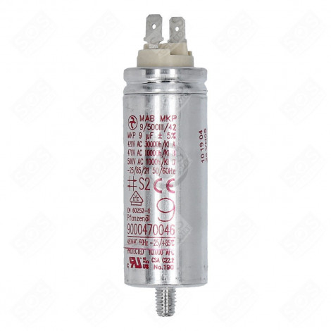 CONDENSATORE 9 MF ORIGINALE ASCIUGATRICE - 00622991, 622991