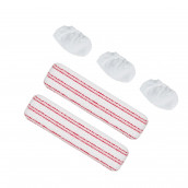 Kit 2 strofinacci + 3 spazzole originali