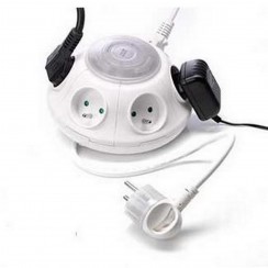 Blocco 6 prese rotondo - Sovratensione