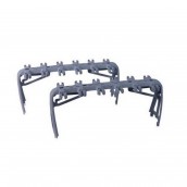 Lotto di 2 supporti per bicchieri per cestello inferiore