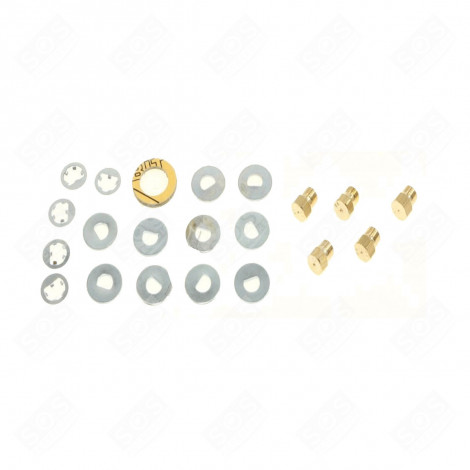 KIT INIETTORI, UGELLI GAS BUTANO/PROPANO FORNI, FORNELLI ELETTRICI E A GAS - 36050845