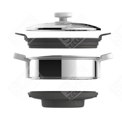 CIOTOLA COMPLETA COMPANION ROBOT DA CUCINA E CUOCITUTTO - XF384B10