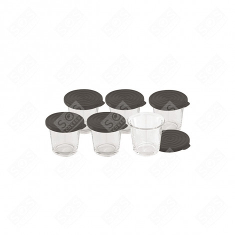 SET 6 VERRINE ROBOT DA CUCINA E CUOCITUTTO - XA606000