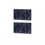 Set di 2 piastre per empanadas