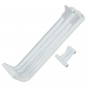 Piastra di plastica dritta