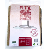 Filtro a carbone bio in fibra di lino naturale