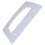 Maniglia della porta bianca