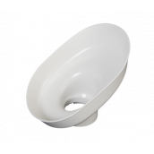 Vassoio tritacarne bianco