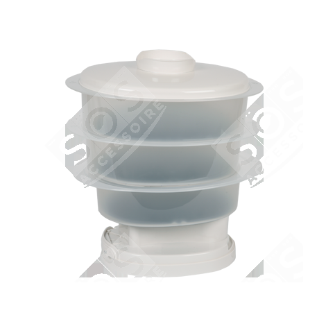 SET DI CIOTOLE, COPERCHIO E GRIGLIA VAPORIERE, CUOCITORI A VAPORE - SS-208354