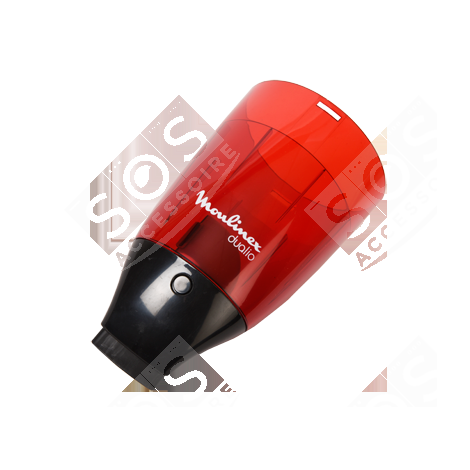 CONTENITORE ROSSO CON ATTACCO ASPIRAPOLVERE - RS-RH5404