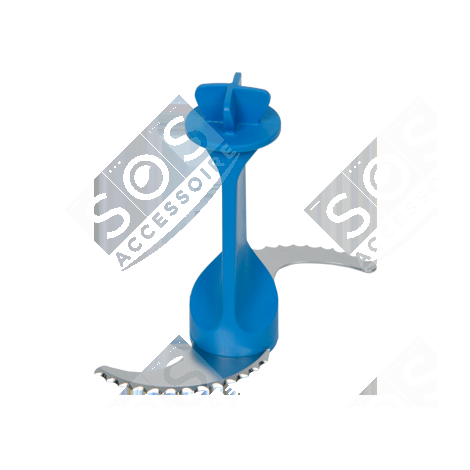 COLTELLO PER GHIACCIO BLU ROBOT DA CUCINA E CUOCITUTTO - MS-651535