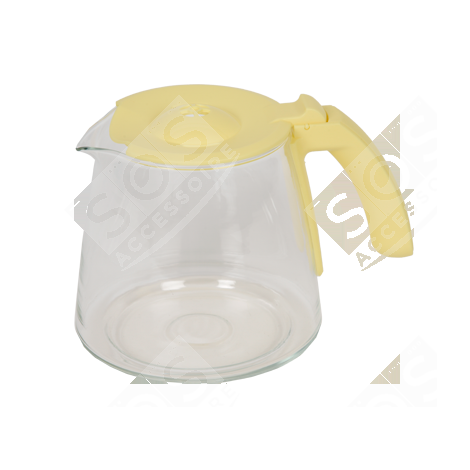 CARAFFA + COPERCHIO GIALLO MACCHINA DA CAFFÃ, CAFFETTIERA - MS-622119