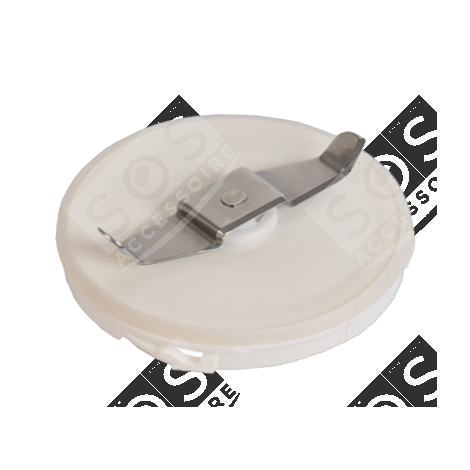 SUPPORTO BIANCO CON COLTELLO ROBOT DA CUCINA E CUOCITUTTO - SS-192848