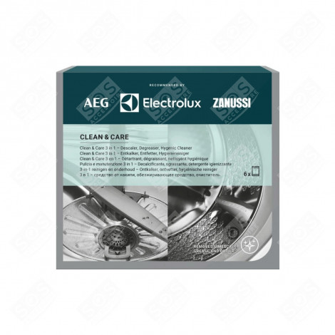 DECALCIFICANTE, SGRASSANTE, DETERGENTE IGIENICO (12 BUSTINE X 50 G) LAVASTOVIGLIE - 902979919 M3GCP400