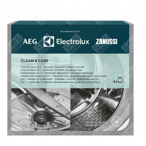 DECALCIFICANTE, SGRASSANTE, DETERGENTE IGIENICO (6 BUSTINE X 50 G) LAVATRICE - 902979918, 9029803823