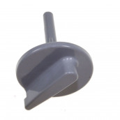 Pulsante termostato grigio