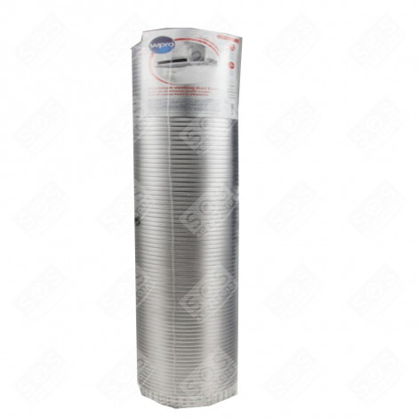 GUAINA DI ASPIRAZIONE IN ALLUMINIO ORIGINALE DIAMETRO 150 MM 3M CAPPA ASPIRANTE E A RICICLO - 484000008638, CHT350