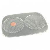 Piastra per cottura di 2 crêpes