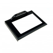 Vetro esterno con maniglia nera