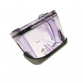 Vaschetta per la polvere viola