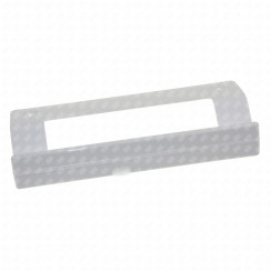 Maniglia bianca con decorazioni