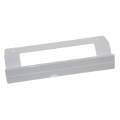 Maniglia bianca con decorazioni