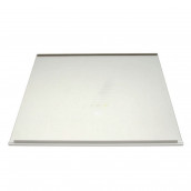 Mensola in vetro completa + barra di supporto