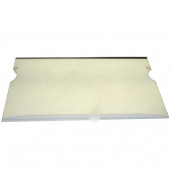 Mensola in vetro completa + barra di supporto