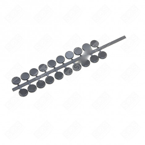 ESTREMITÀ DI FINITURA ARGENTATA FRIGORIFERO, CONGELATORE - 7412702