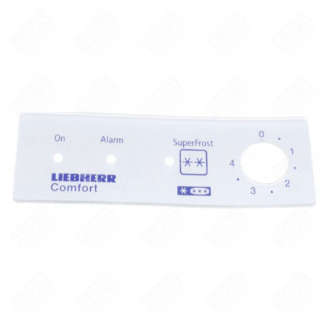 PANNELLO DI COMANDO IN FOGLIO FRIGORIFERO, CONGELATORE - 7736695
