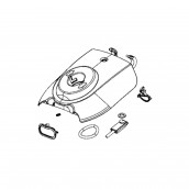 Coperchio completo viola