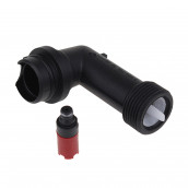 Curva del cilindro + valvola