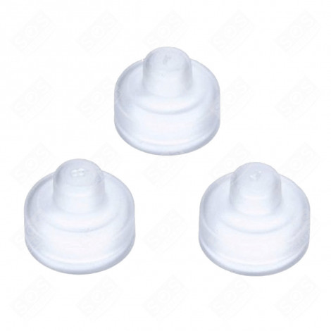 SET DI 3 CAPPUCCI BIANCHI SICOMATIC PENTOLE A PRESSIONE - 2150047674