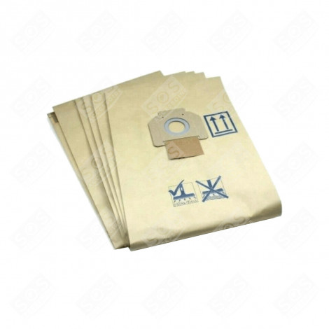 SACCHETTO FILTRO ATTIX 7 5 PEZZI ASPIRAPOLVERE - 302001484