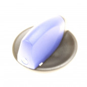 Pulsante girevole blu