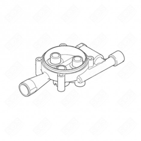 BLOCCO CILINDRO TESTATA E GUIDA PISTONI ASPIRAPOLVERE - 127440079