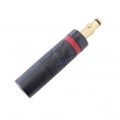 Ugello PowerSpeed con getto rotante, baionetta rossa in ottone