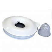 Coperchio e tappo grigio per robot da cucina